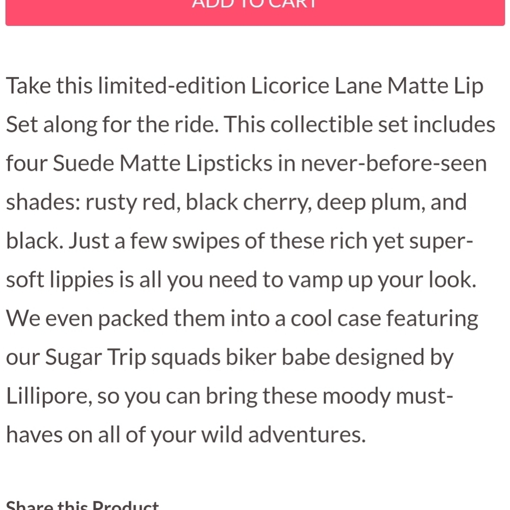 NYX lip gloss makeup palette tin 4 colors gift - Picture 5 of 8